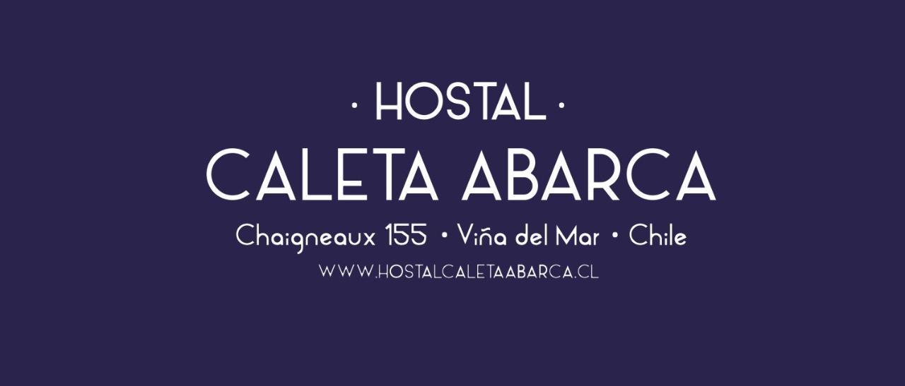 Hostal Caleta Abarca Vina del Mar Exterior photo